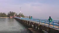 Cegah Abrasi dan Rob, Tanggul Pengaman Pantai Sepanjang 84 Meter Dibangun di Pulau Tidung
