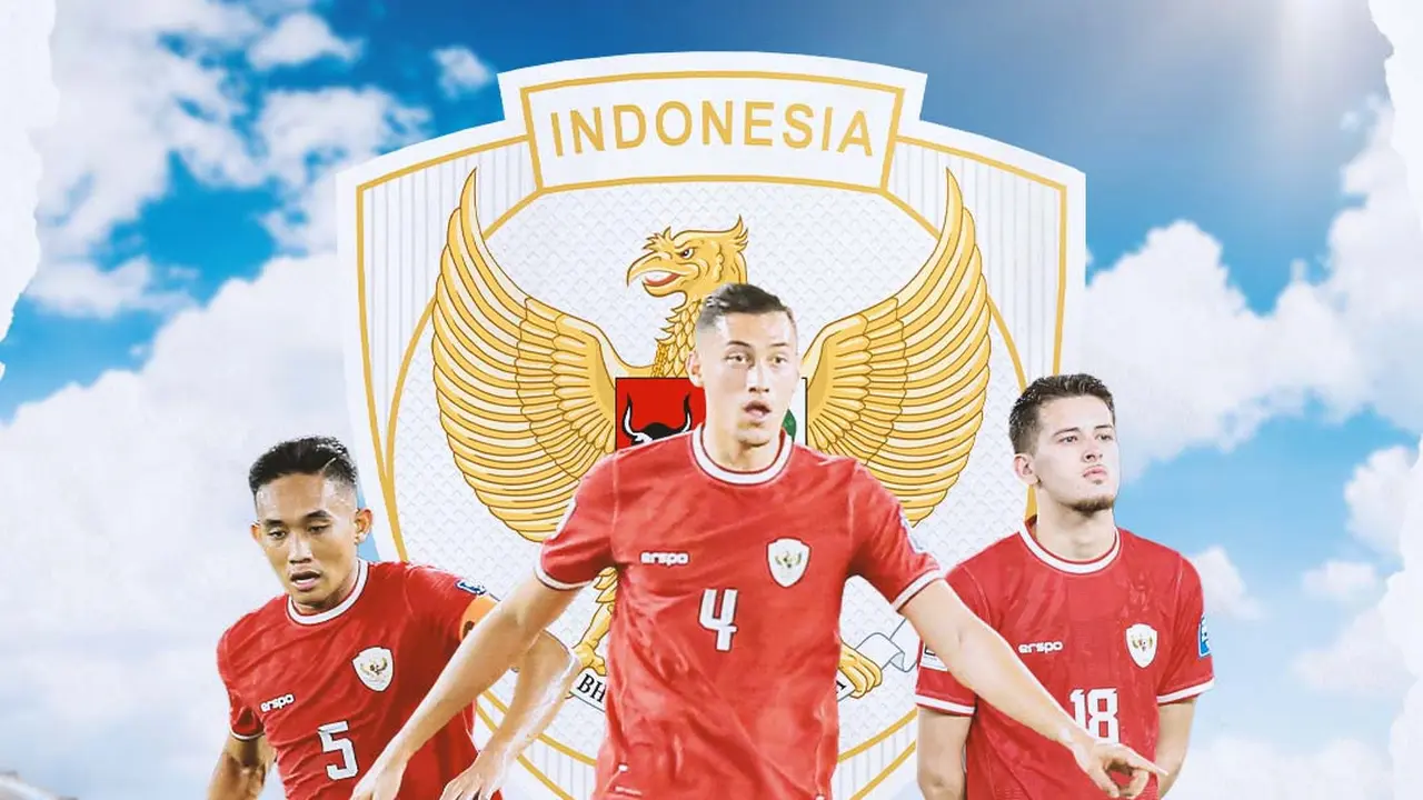 Timnas Indonesia - Rizky Ridho, Jay Idzes, Justin Hubner