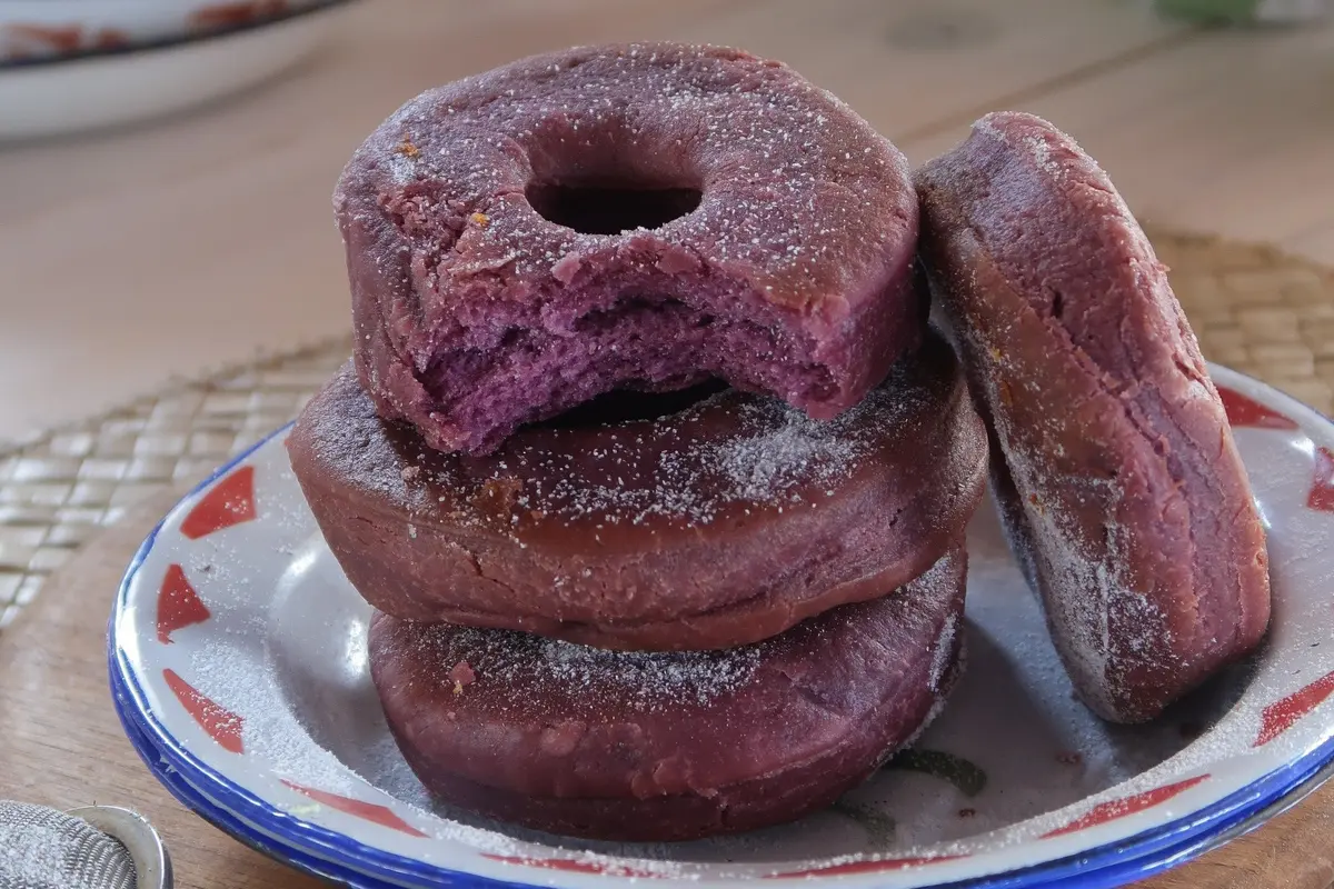 donat ubi ungu