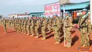 Citizen6, Kongo: Sebanyak 175 Prajurit TNI dalam Satgas Kompi Zeni TNI Konga XX-I/MONUSCOb beberapa waktu lalu memperingati HUT TNI ke-67 di tengah hutan Kongo Bumi Nusantara Camp Konga XX-I, Kongo-Afrika Tengah. (Pengirim: Badarudin Bakri)
