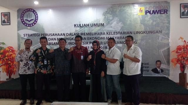 GM PT Indonesia Power UPJP Kamojang Budi Wibowo Kuliah Terbuka