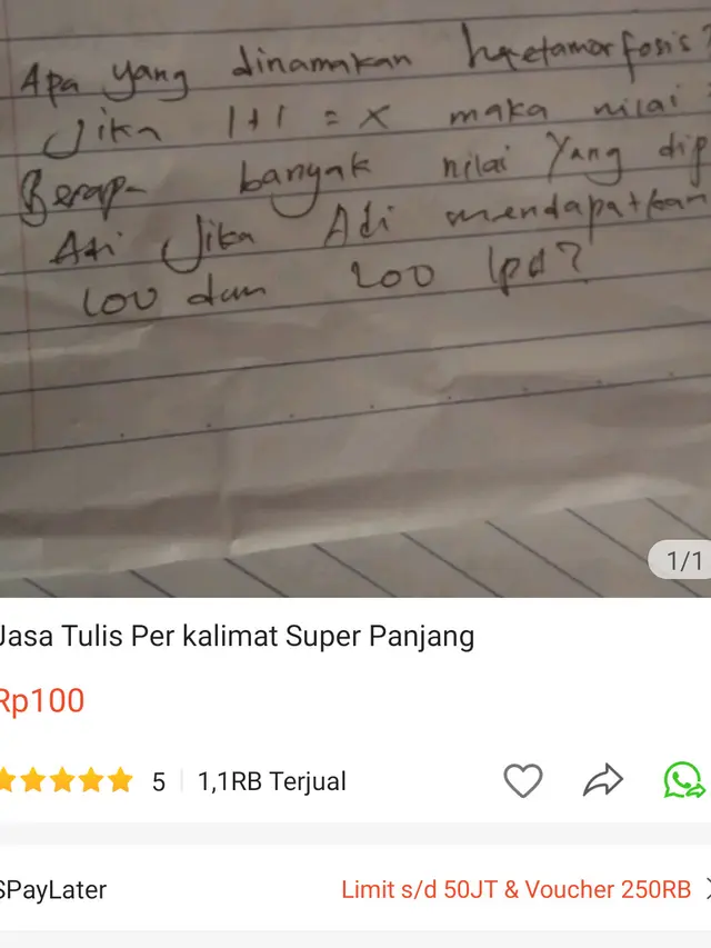 6 Pedagang Jual Jasa Nyeleneh di Online Shop Ini Bikin Tepuk Jidat