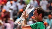 Roger Federer Juara Miami Open (AFP)