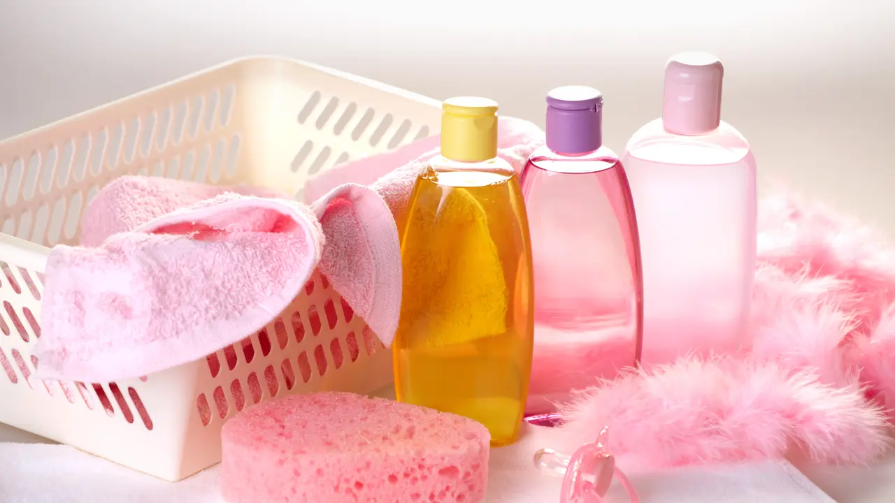 Ilustrasi baby oil