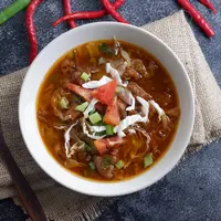 Ilustrasi tongseng sapi tanpa santan./Copyright shutterstock.com/g/Zulaika%2BSukma