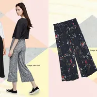 Kulot ini bisa kamu pakai untuk daily wear. (Image: zara.com, pullandbear.com, stradivarius.com. DI: Nurman Abdul Hakim)