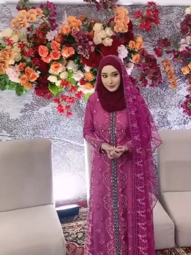 Syaira Anataya Putri Cindy Fatikasari saat menikah