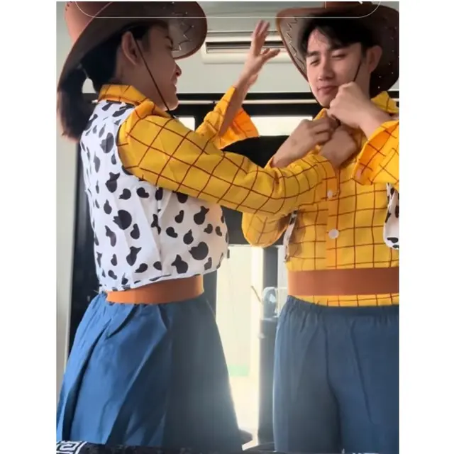 6 Potret Amanda Manopo Cosplay Halloween Beragam Karakter, Kocak Bareng Kenny Austin