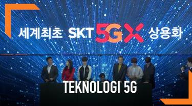 Korea Selatan menjadi negara pertama yang meluncurkan teknologi jaringan nikabel 5G secara komersial lewat tiga operator telekomunikasinya.