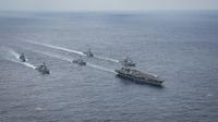 Latihan militer bersama yang akan dilakukan oleh AS dan Korsel dipicu oleh ketegangan yang kerap ditimbulkan oleh Korea Utara, Kamis (28/4). (AP Photo)