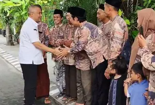 Gubernur Jateng Ahmad Luthfi datangi rumah Jokowi