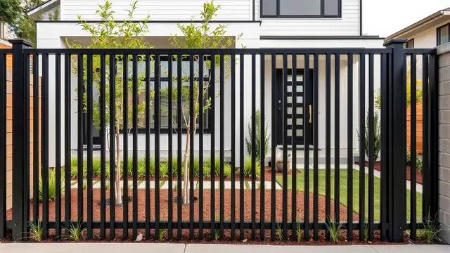 12 Model Pagar Besi Hollow Terbaru 2025: Desain Modern untuk Rumah Minimalis