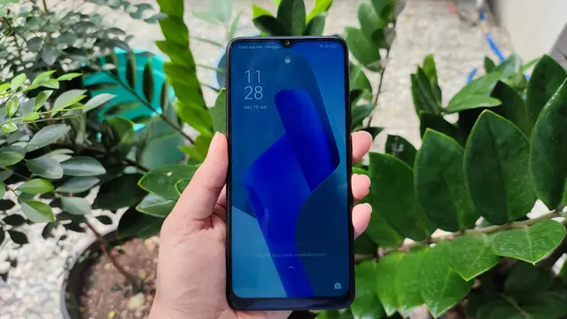 Oppo A16k (Liputan6.com/Giovani Dio Prasasti)