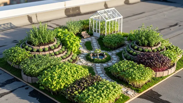 Ide Foodscape Kreatif dengan Microgreens dan Herbal/Gemini AI