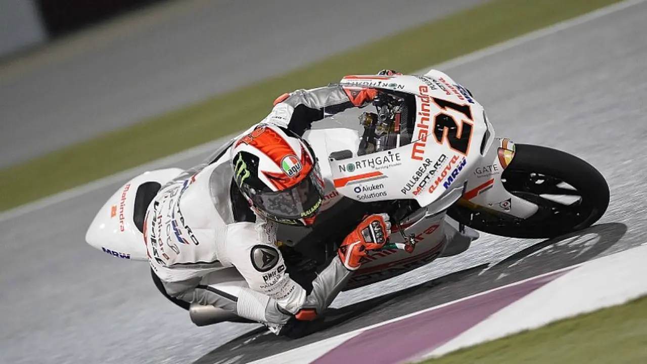 Winglet pada Motor Moto3.