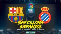 La Liga - Barcelona Vs Espanyol (Bola.com/Adreanus Titus)