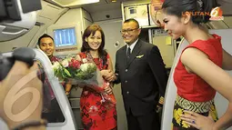 Pertama di Indonesia, Fashion Show di Pesawat