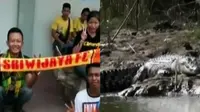 Pendukung Sriwijaya FC hingga 3 Buaya Meresahkan Warga