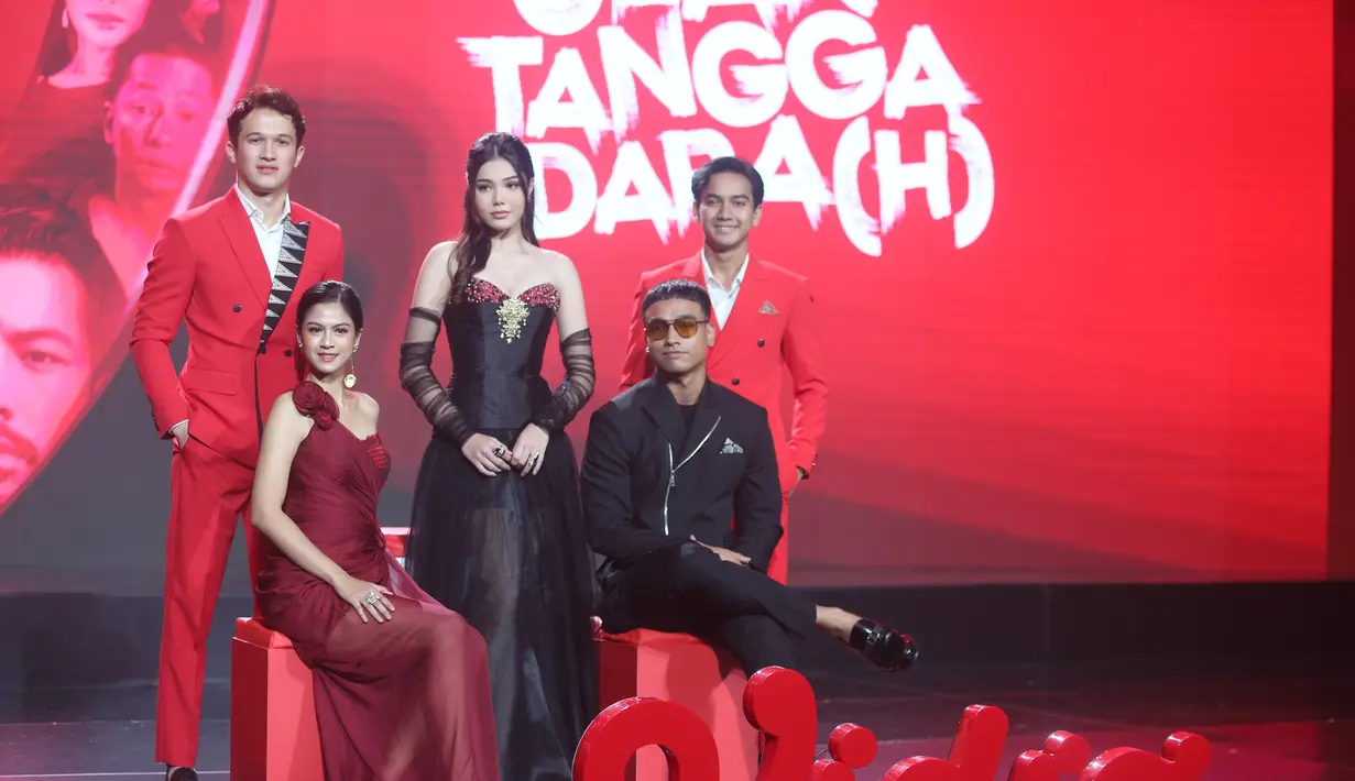 Bintang serial Ular Tangga Dara(H) di Vidio Slate Announcement 2024, Kamis (29/1/2024) di Jakarta. [Foto: Bayu Herdianto/KapanLagi]