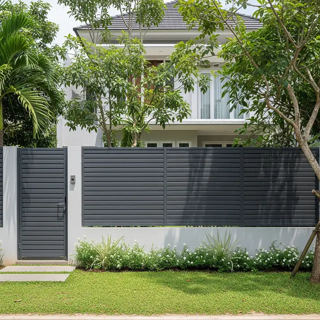 9 Model Pagar Rumah Minimalis Aman dari Hewan Liar, Hunian Desain Estetik
