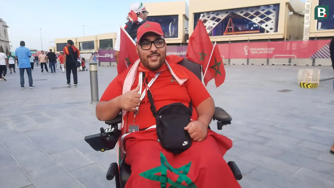 Fans Disabilitas asal Maroko, Ashraf