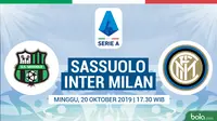 Serie A: Data dan Fakta Sassuolo vs Inter Milan