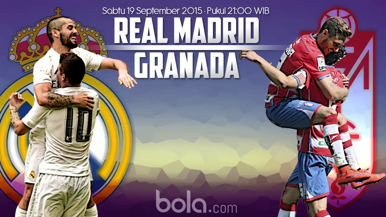 Real Madrid vs Granada (Bola.com/Samsul Hadi)