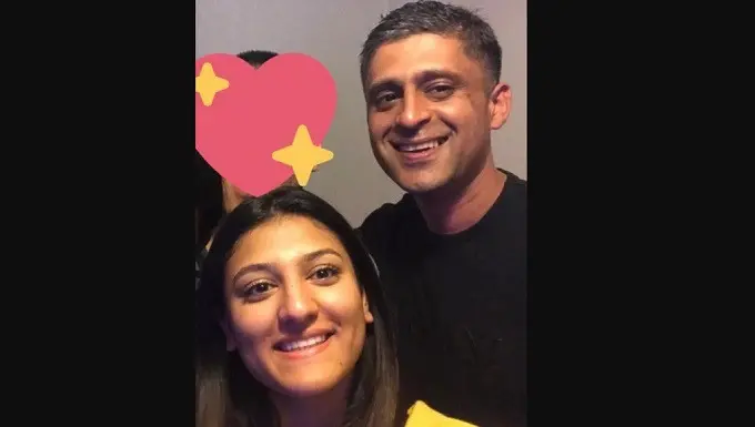 Resham Khan bersama sepupunya Jameel Muhktar (GOFUNDME)