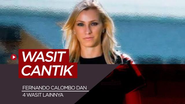 Berita motion grafis 5 paras ayu wasit wanita, ada yang berlisensi Serie A Italia.