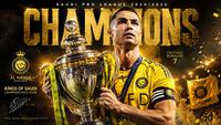 Luapan Kegembiraan Cristiano Ronaldo Setelah Bawa Al Nassr Juara Saudi Pro League: Nassrawis... Musim yang Luar Biasa!