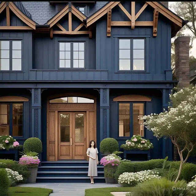Warna Navy Blue