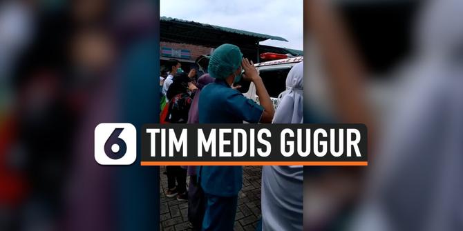 VIDEO: Perawat Gugur Akibat Corona, 'Allahu Akbar' dan Isak Tangis Menggema