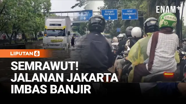 Terjebak Banjir dan Macet, Perjalanan Bekasi-Jakarta Tembus 5 Jam