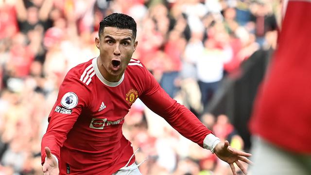 Cristiano Ronaldo - Manchester United - Liga Inggris - 16 April 2022