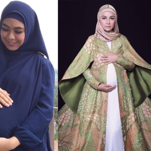 Gaya Artis  Berhijab  gaya selfie kekinian
