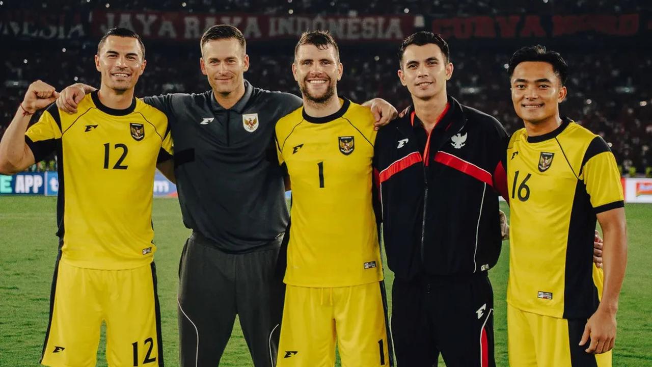 Pelatih kiper Timnas Indonesia, Sjoerd Woudenberg.