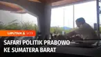 Sementara itu Ketua Umum Partai Gerindra, Prabowo Subianto berkunjung ke Sumatera Barat untuk menghadiri acara adat Batagak Gala atau pemberian gelar Wakil Menteri Ketenagakerjaan Afriansyah Noor.