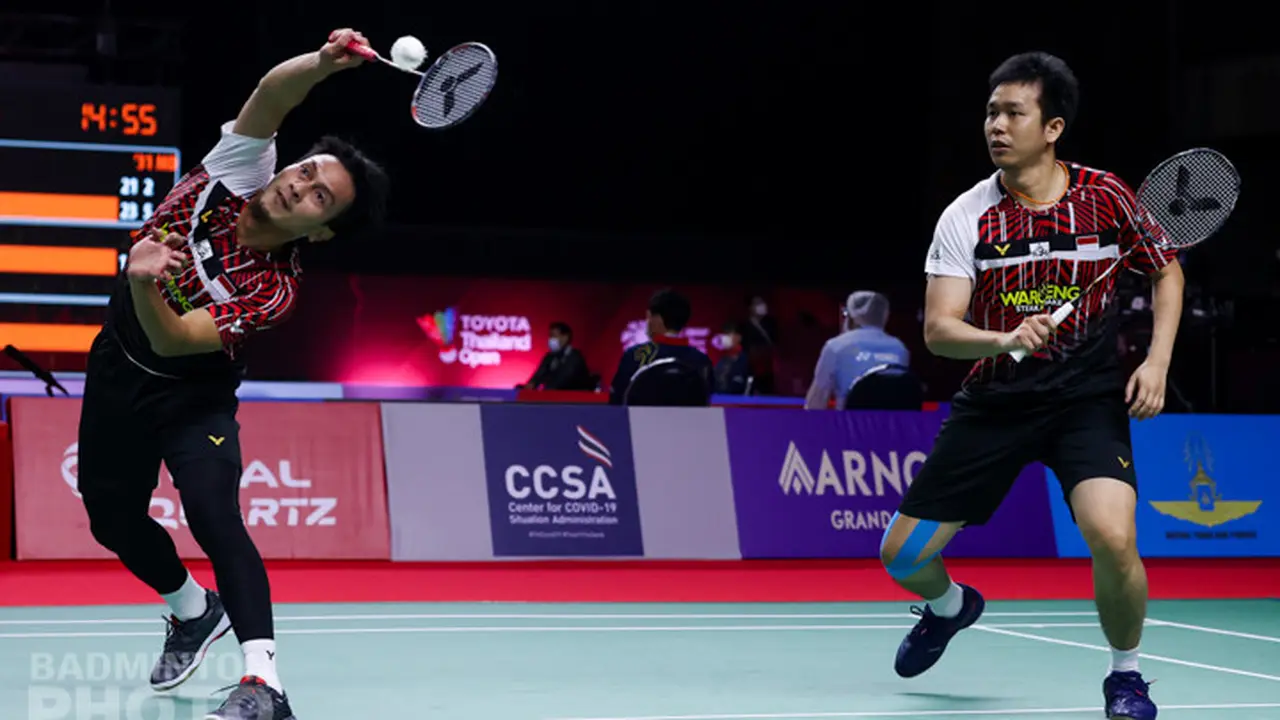 Hendra Setiawan/Mohammad Ahsan - Toyota Thailand Open 2021