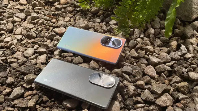 Ini desain Oppo Reno10 5G yang didukung finisihing Oppo Glow, memungkinkan perangkat memiliki tampilan elegan dan mewah tetapi juga nyaman digenggam dan minim ceplakan.  (Liputan6.com/Agustin Setyo Wardani)
