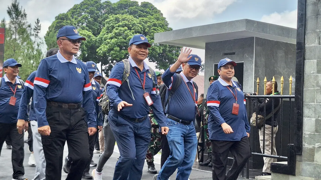 Retret Kabinet Merah Putih di Akademi Militer (Akmil) Magelang Jawa Tengah resmi berakhir, Minggu (27/10/2024).