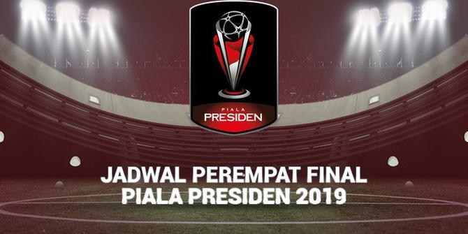 VIDEO: Jadwal Perempat Final Piala Presiden, Persija Jakarta Hadapi Kalteng Putra