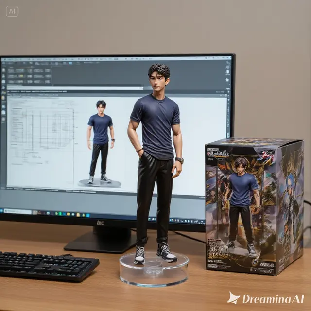Figur Miniatur By Dreamina Capcut/ Image created by AI