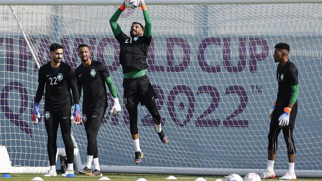 Intip Latihan Arab Saudi Jelang Hadapi Argentina di Piala Dunia 2022