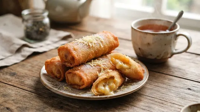 Camilan dari Roti Tawar dan Pisang