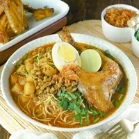 ilustrasi laksa/Hanifah Kurniati/Shutterstock