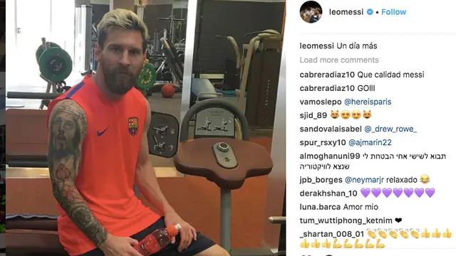 Tato Lionel Messi, Barcelona