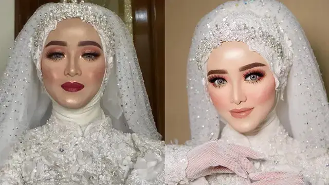 6 Potret Riasan Pengantin Gagal Ini Pernah Viral, Hasilnya Tak Sesuai Ekspektasi