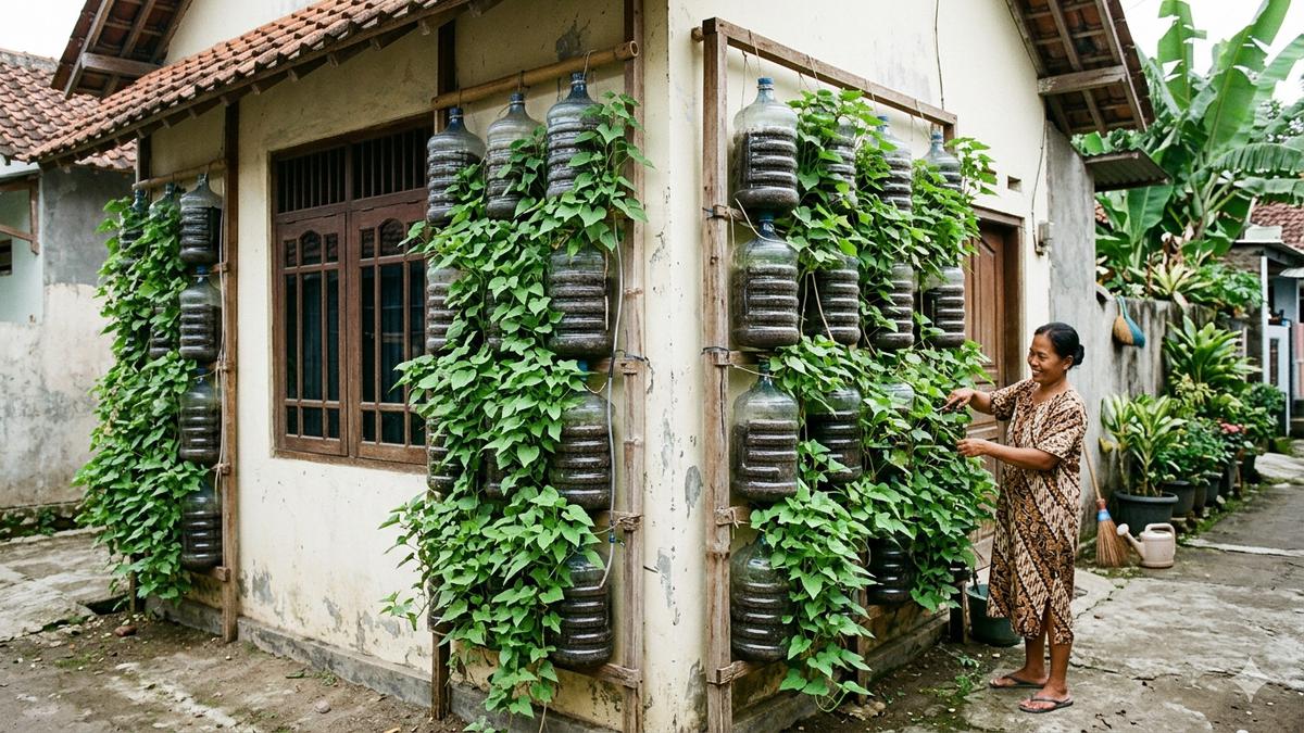 6 Ide Kebun Ubi Gantung, Solusi Cerdas Panen Melimpah di Lahan Terbatas Perkotaan