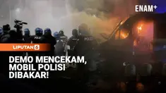Bentrok antara pengunjuk rasa dan aparat kepolisian terjadi pada Sabtu di Turin, Italia, saat demonstrasi menentang penggusuran pusat komunitas Askatasuna.