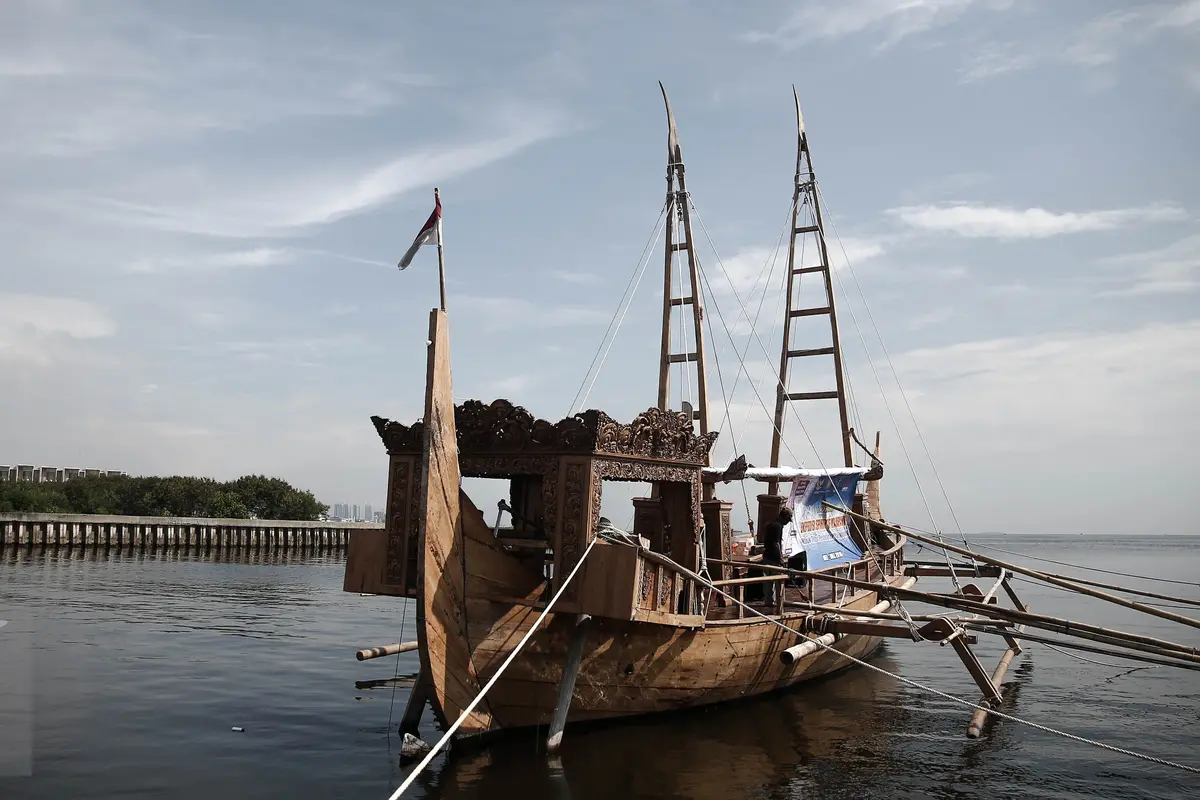 20160511-Melihat Persiapan Kapal Ekspedisi Majapahit Arungi Asia